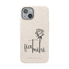 Printify Phone Case iPhone 14 Fiat Mihi Eco-Friendly Biodegradable Phone Case with Floral Design