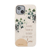 Printify Phone Case iPhone 14 Sow Love- St. Francis Eco-Friendly Biodegradable Phone Case