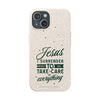 Printify Phone Case iPhone 15 Jesus Surrender Prayer - Biodegradable Phone Case