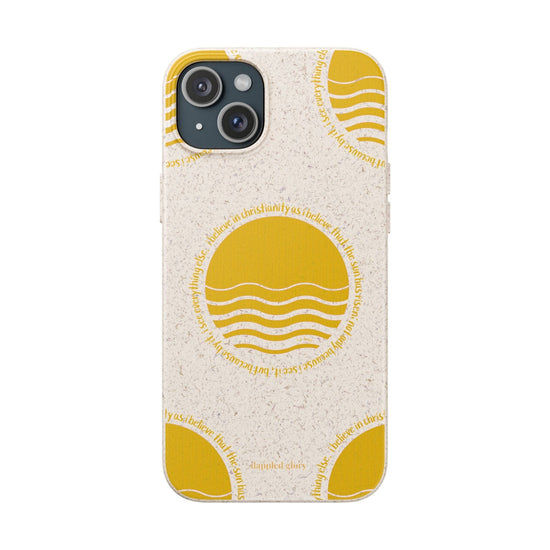 Printify Phone Case iPhone 15 Plus Eco-Friendly Biodegradable Phone Case with Sunrise Design