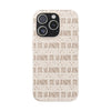 Printify Phone Case iPhone 15 Pro Ite Ad Joseph (Go to Joseph) Biodegradable Phone Case