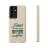 Printify Phone Case Samsung Galaxy S21 Ultra Jesus Surrender Prayer - Biodegradable Phone Case