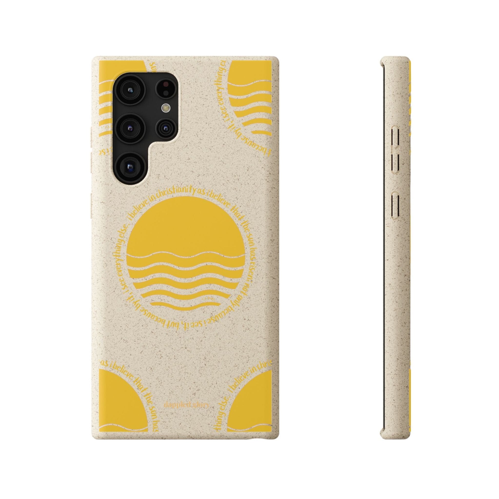Printify Phone Case Samsung Galaxy S22 Ultra Eco-Friendly Biodegradable Phone Case with Sunrise Design