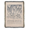 ShineOn Fulfillment Blanket 37" x 52" Petite Fleur Heirloom Woven Blanket