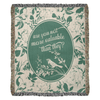 ShineOn Fulfillment Blanket 50" x 60" More Valuable (Matthew 6:26) Heirloom Woven Blanket