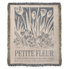 ShineOn Fulfillment Blanket 50" x 60" Petite Fleur Heirloom Woven Blanket