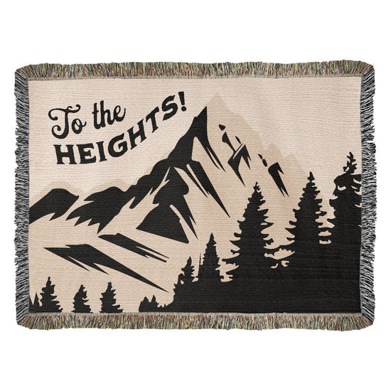 ShineOn Fulfillment Blanket 52" x 37" To the Heights! Heirloom Woven Blanket