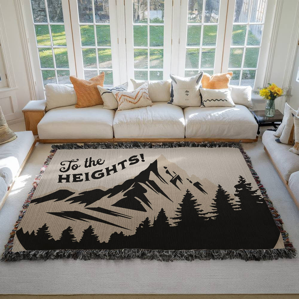 ShineOn Fulfillment Blanket 80" x 60" To the Heights! Heirloom Woven Blanket