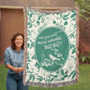 ShineOn Fulfillment Blanket More Valuable (Matthew 6:26) Heirloom Woven Blanket