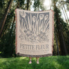 ShineOn Fulfillment Blanket Petite Fleur Heirloom Woven Blanket