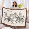 ShineOn Fulfillment Blanket Pray, Hope, & Don't Worry Heirloom Woven Blanket
