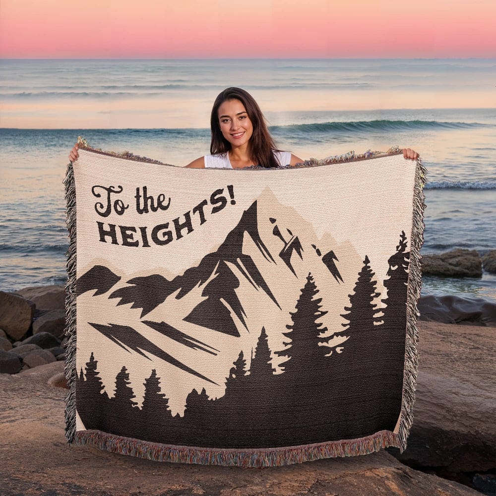 ShineOn Fulfillment Blanket To the Heights! Heirloom Woven Blanket