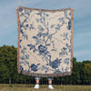 ShineOn Fulfillment Blanket Totus Tuus Floral Heirloom Woven Blanket