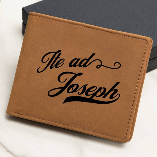 ShineOn Fulfillment Jewelry Leather Wallet Ite ad Joseph (Go to Joseph) Leather Wallet