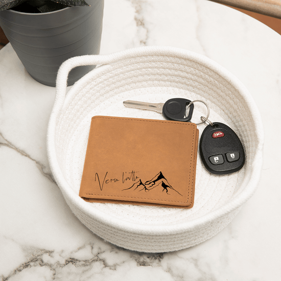 ShineOn Fulfillment Jewelry Leather Wallet Verso l'alto Leather Wallet
