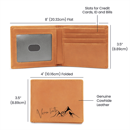 ShineOn Fulfillment Jewelry Leather Wallet Verso l'alto Leather Wallet