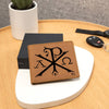 ShineOn Fulfillment Jewelry Personalized Chi-Rho Graphic Leather Wallet
