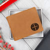 ShineOn Fulfillment Wallets Leather Wallet Minimalist Benedictine Leather Wallet