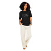 Minimalist Dorothy Day Love God Quote Unisex Organic Cotton Ribbed Neck Tee