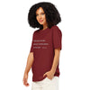 Minimalist Dorothy Day Love God Quote Unisex Organic Cotton Ribbed Neck Tee