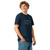 Minimalist Dorothy Day Love God Quote Unisex Organic Cotton Ribbed Neck Tee